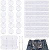 2 Bags Polyester Elastic Waist Tightener FIND-DC0008-46A-1