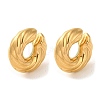 304 Stainless Steel Ear Cuff Findings STAS-O006-07E-G-1
