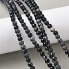 Dyed Natural Regalite/Imperial Jasper/Sea Sediment Jasper Beads Strands G-B124-C05-05-5