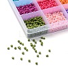 180G 15 Colors Baking Paint Glass Seed Beads SEED-JQ0003-01C-3mm-4