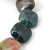 Natural Agate Beads Strands G-G326-14x14mm-02-1