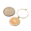 Fruits Alloy Enamel Wine Glass Charms AJEW-JO00217-5