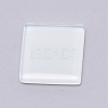 Transparent Glass Cabochons GLAA-WH0018-90C-1