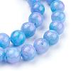 Natural Yellow Jade Beads Strands G-G598-10mm-YXS-3