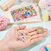 400Pcs Alloy Screw Eye Pin Peg Bails FIND-TA0007-89-6
