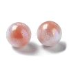 Two Tone Opaque Acrylic Beads LS-SACR-P024-01B-W13-2