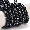 Electroplate Glass Bead Strands EGLA-R015-4mm-15-2