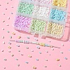 45g 9 colors Glass Seed Beads SEED-YW0002-54B-3