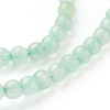 Natural Green Aventurine Beads Strands G-G099-4mm-17-3