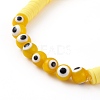 Polymer Clay Heishi Beads Stretch Bracelets Sets BJEW-JB05905-5