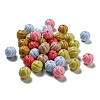 Baking Painted Opaque Acrylic Beads MACR-D083-15-1