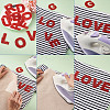 Alphabet Rhinestone Patches FW-TAC0001-01C-10