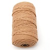 Cotton String Threads for Jewelry Making OCOR-WH0060-19B-2