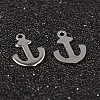 Anchor 304 Stainless Steel Charms STAS-M249-01-1