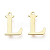 PVD Vacuum Plating  304 Stainless Steel Charms LS-STAS-H112-L-G-1