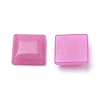 Natural White Jade Cabochons G-Q975-10x10-04-2