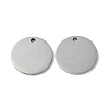 Non-Tarnish 304 Stainless Steel Pendants STAS-Q308-09J-P-1