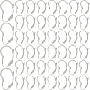 304 Stainless Steel Leverback Earring Findings STAS-SP0001-03B-1