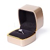 Square Plastic Jewelry Ring Boxes OBOX-F005-01C-3