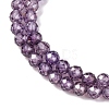 Cubic Zirconia Beads Strands G-G792-47-06C-3