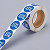 Paper Self-Adhesive Clothing Size Labels DIY-A006-B07-3