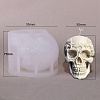3D Halloween Skull DIY Silicone Candle Molds PW-WG17437-03-1