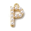 Plastic Imitation Pearl Pendants KK-P230-17G-P-1