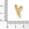 Brass Micro Pave Cubic Zirconia Pendants KK-A300-02G-Y-3
