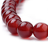 Natural Carnelian Beads Strands G-S259-32-8mm-3