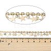 Handmade Brass & Rhinestone Chains CHC-Z001-11KCG-3