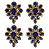 4Pcs Teardrop Shape Hotfix Rhinestone PATC-FG0002-25D-1