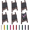 Mini Wood Easel & Chalkboard & Chalk Set ODIS-NB0001-40-1