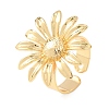 Brass Cuff Open Rings RJEW-Z129-02G-01-4