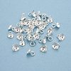 201 Stainless Steel Bead Cap Pendant Bails STAS-L244-27D-S-1