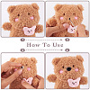 Plastic Dog Noses Crafts DIY-TA0001-32-5