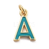 Rack Plating Brass Pendants KK-C065-03A-G-1