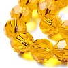 Imitation Austrian Crystal Bead Strands G-M181-12mm-08A-3