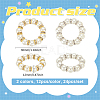 Imitated Pearl Acrylic Napkin Rings AJEW-FH00001-2