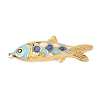 304 Stainless Steel Enamel Big Pendants STAS-L026-07G-01-1
