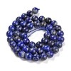 Natural Lapis Lazuli Beads Strands G-S333-8mm-013-3