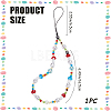 Resin Lanyard Wrist Strap Phone Star Charms Straps DIY-WH20003-13-2