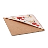 4Pcs Letter Personalized Hand Embroidered Corner Bookmarks JX587C-3