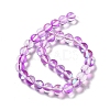 Synthetic Moonstone Beads Strands G-P528-J01-19-2