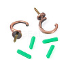 16Pcs 2 Style Zinc Alloy Hook Hanger FIND-SW0001-04R-2