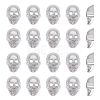 20Pcs 2-Hole Zinc Alloy Buttons FIND-OC0013-67P-1
