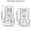 Carbon Steel Cutting Dies Stencils DIY-WH0309-1063-6