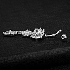 Brass Piercing Jewelry AJEW-EE0006-86P-3