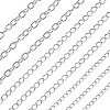  13M 3 Style Aluminium Cable & Textured Curb Chains CHA-TA0001-20-11