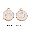 Golden Plated Alloy Charms ENAM-SZ0001-25A-O-2