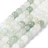 Natural Tianshan Cui Quartzite Beads Strands G-B046-02A-1
